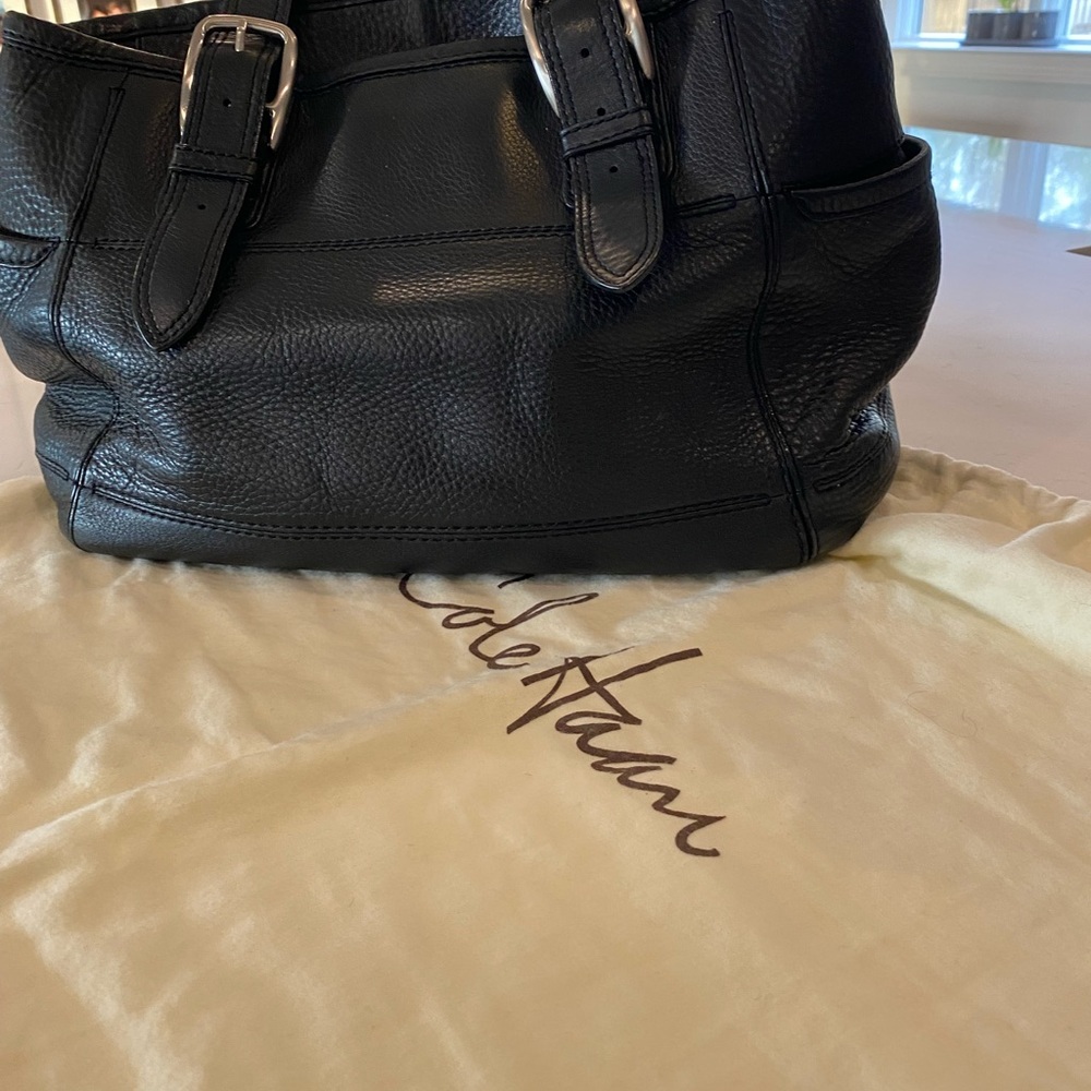 Cole Haan Black Leather Shoulder Bag